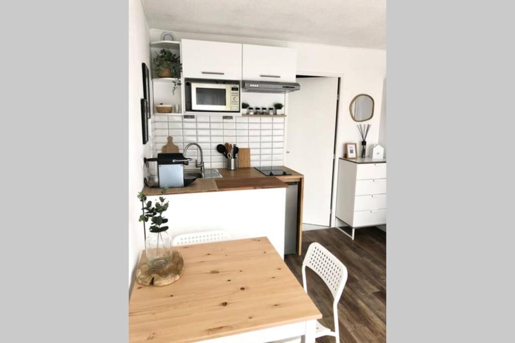 Charmant Studio A 400M De La Plage Avec Piscine 基代利普拉格 外观 照片